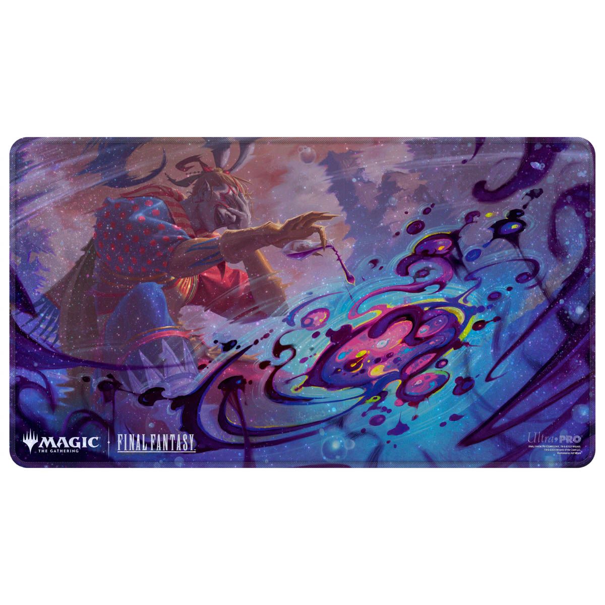 Magic the Gathering - FINAL FANTASY Black Stitched Playmat Premium Magic the Gathering - FINAL FANTASY Black Stitched Playmat Premium