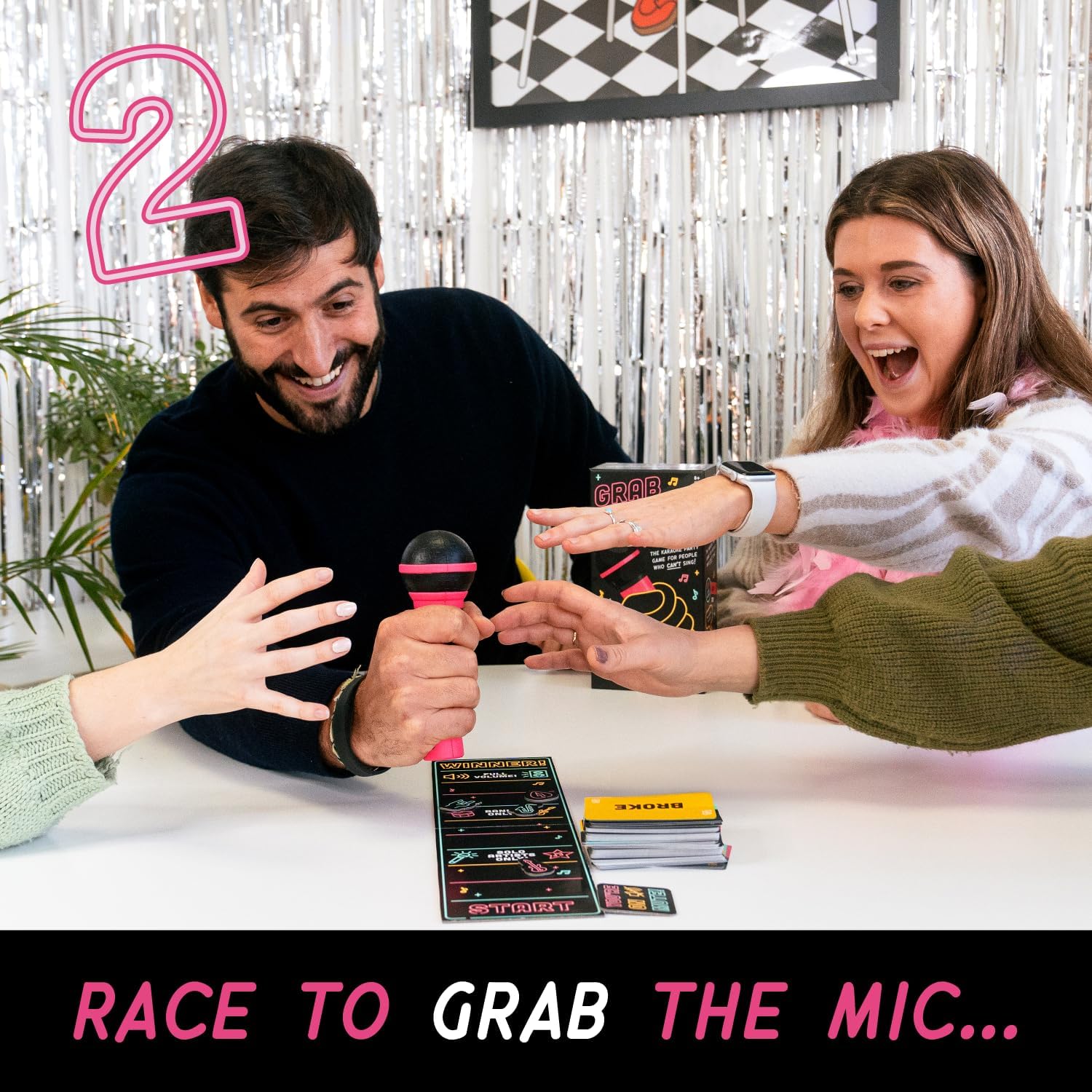Grab The Mic party game product details