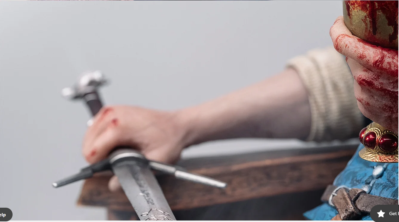 The Witcher 3: Wild Hunt - Geralt 1:4 Scale Statue Pre Order November 2023