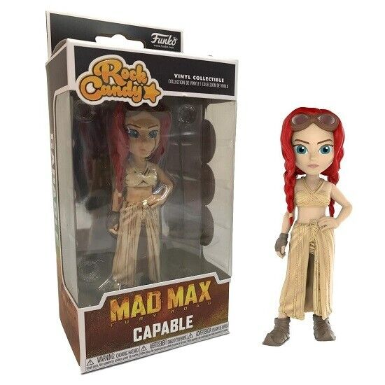 FUNKO ROCK CANDY MAD MAX FURY ROAD CAPABLE EXCLUSIVE 5" DESIGNER VINYL FIG - NEW