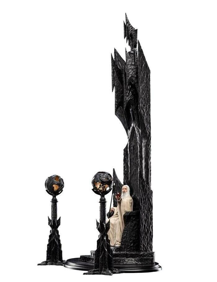 The Lord of the Rings Saruman the White on Throne 1:6 Scale Statue  [WET03269]