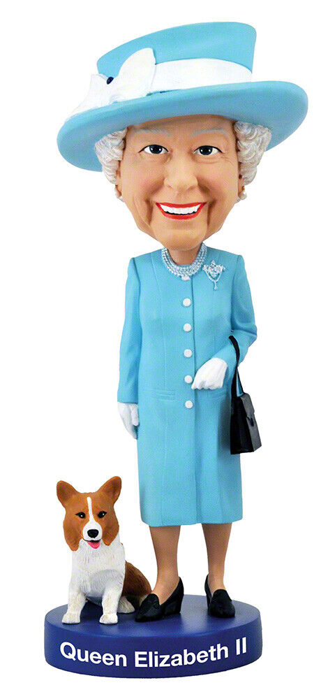 Royal Bobbles Bobblehead Queen Elizabeth II - 2 8" NEW Out Now Limited Stock