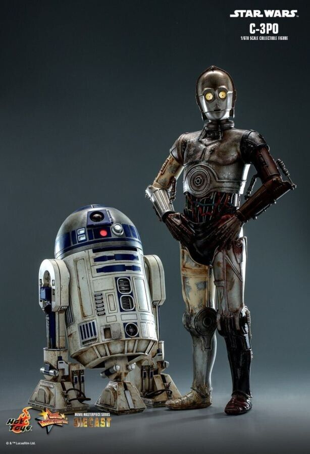 Star Wars -C-3PO Attack of the Clones 1:6 Scale 12" Diecast Act-Figure Pre-Order
