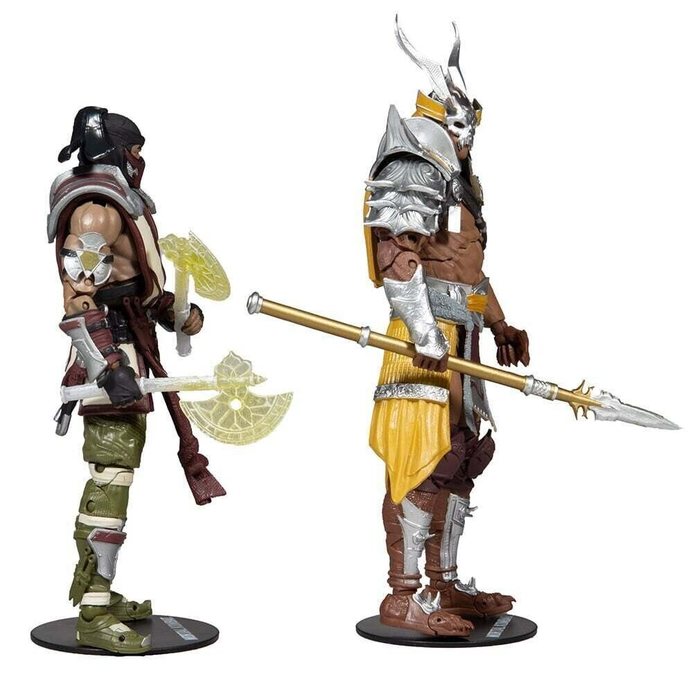 McFarlane Toys Mortal Kombat Sub-Zero VS Shao Khan 7 inch Figure 2 Pack