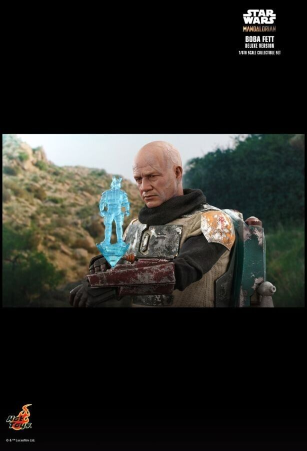 Star Wars: The Mandalorian - Boba Fett Deluxe 1 To 6 Scale 12Inch Action Figure
