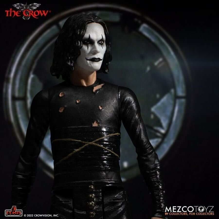 The Crow Eric Draven 5 Point Deluxe Mezco Figure Set [OE] - NEW