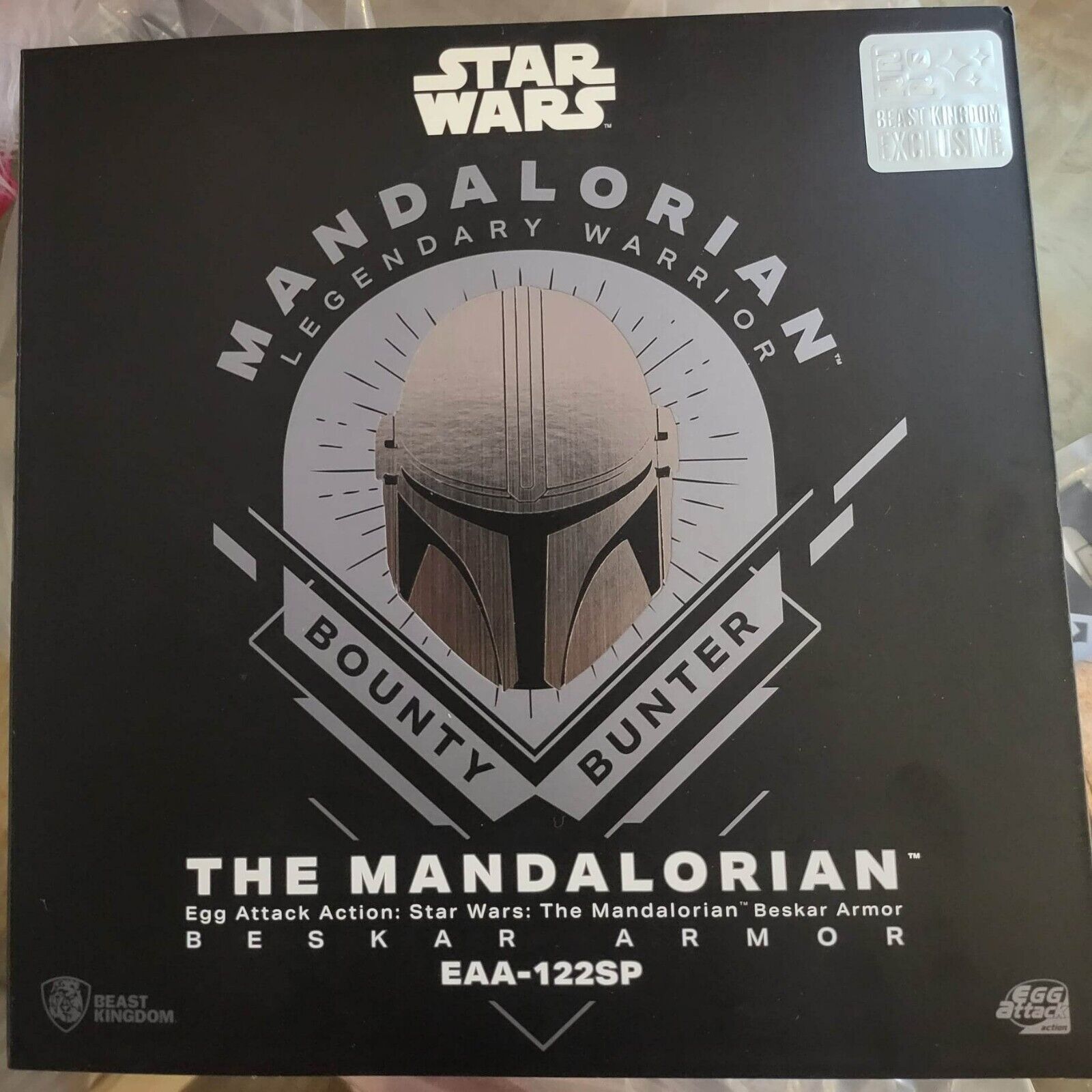 Egg Attack The Mandalorian Beskar Armor Beast K 2022 Exclusive EAA-122SP 2000WW