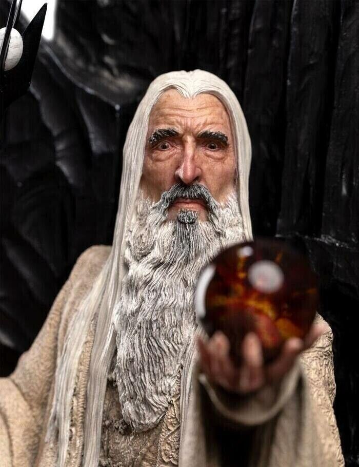 The Lord of the Rings Saruman the White on Throne 1:6 Scale Statue  [WET03269]