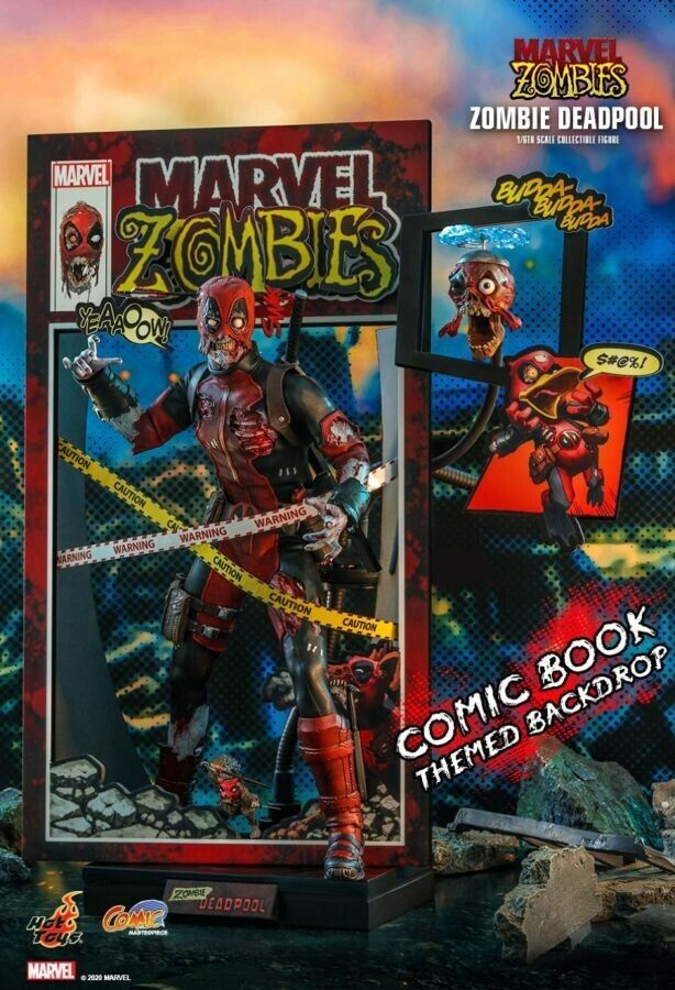 Marvel Zombies Comics Deadpool 1:6 Scale 12" Action Figure - NEW