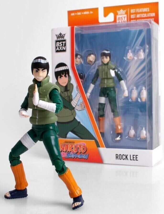 NARUTO Rock Lee BST AXN 5" Loyal Subject Action Figure NEW