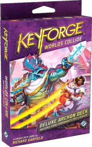 KeyForge Worlds Collide Deluxe Archon Deck (12 decks to box) Brand New
