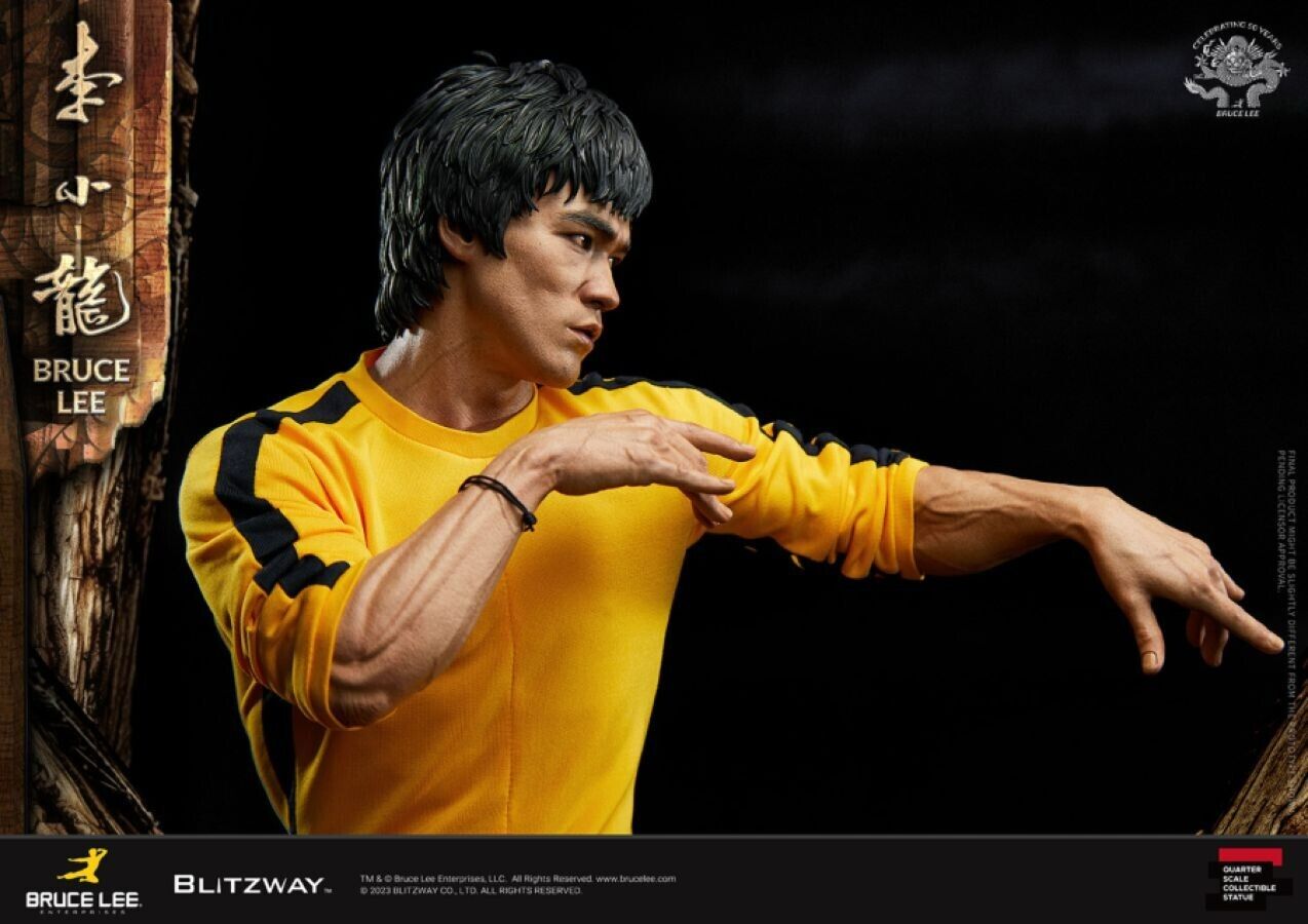 Bruce Lee - 50th Anniversary 1:4 Tribute Statue 55 cm BLITZWAY Pre-Order Jun2024