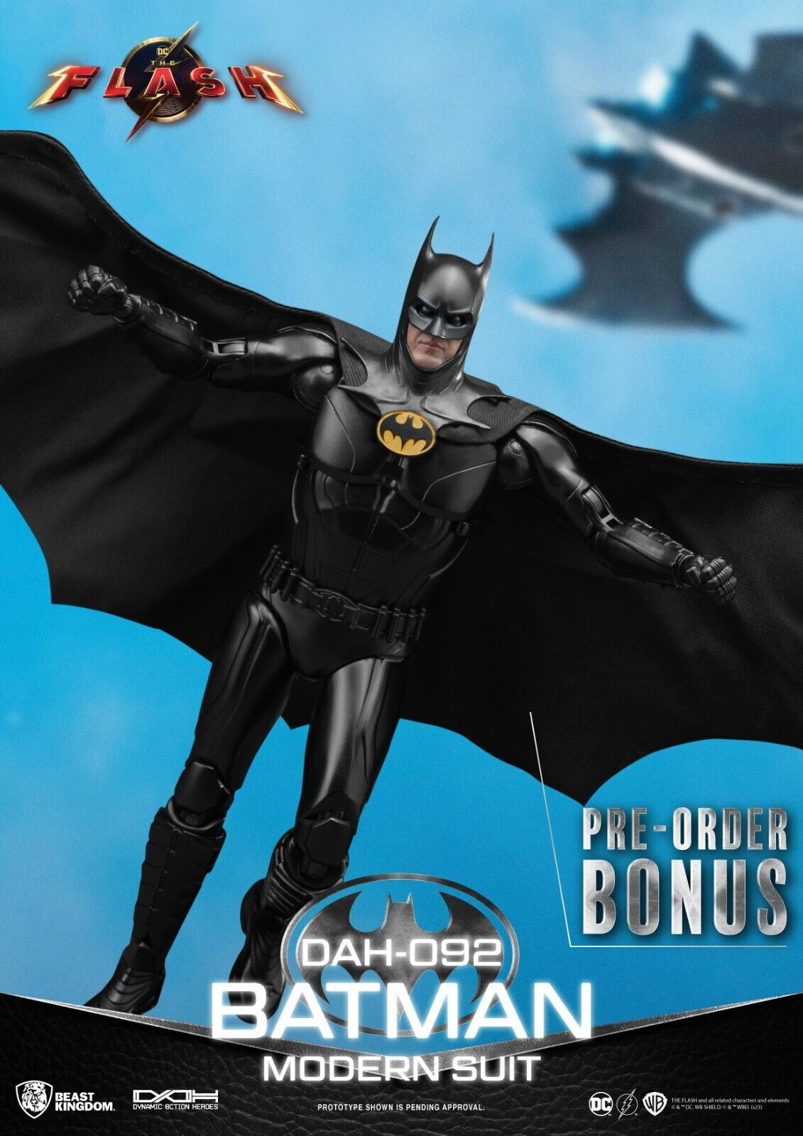 FLASH MOVIE DAH-092 DYNAMIC 8-CTION BATMAN MODERN SUIT AF