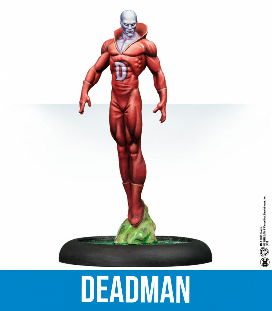 DC Multiverse - Deadman- Black Orchild  -Swap Thing : Dark Justice League -NEW