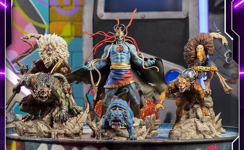 Iron Studios Thundercats Complete 6 piece Villains Diorama set Art Scale 1/10