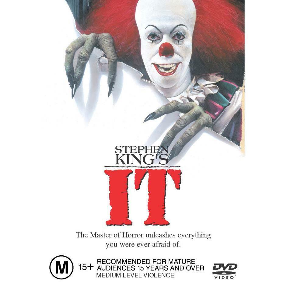 IT : Stephen King : (DVD,2013)  Old Aus Stock : NEW+SEALED 