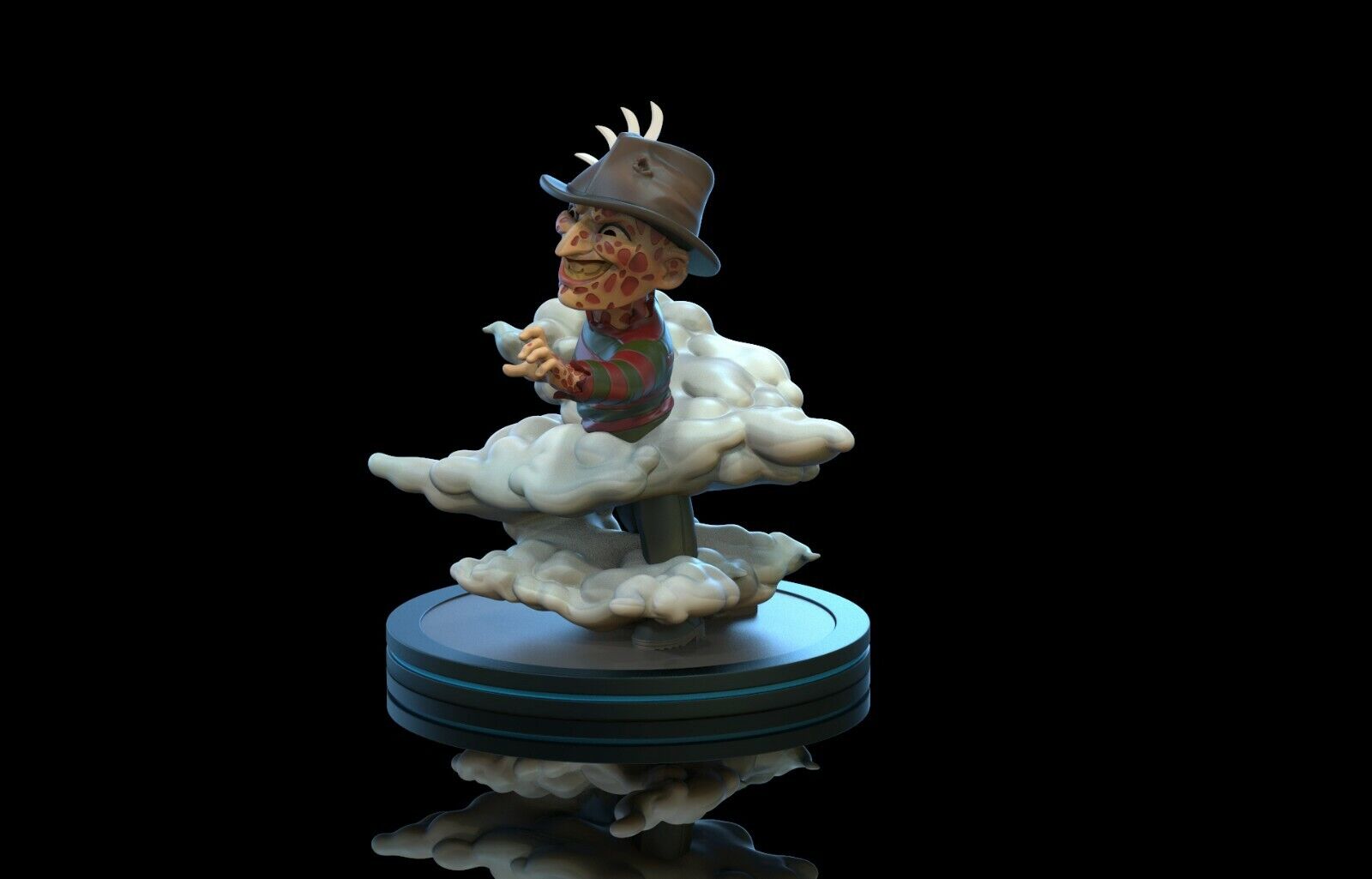 A NIGHTMARE ON ELM STREET - Freddy Krueger Q-Fig Diorama 4" Vinyl Figure NEW