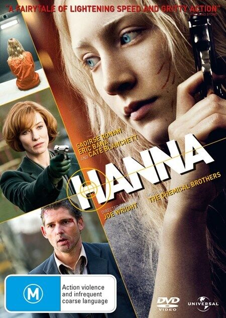 Hanna (DVD,2011)  Region 4 NEW+SEALED 