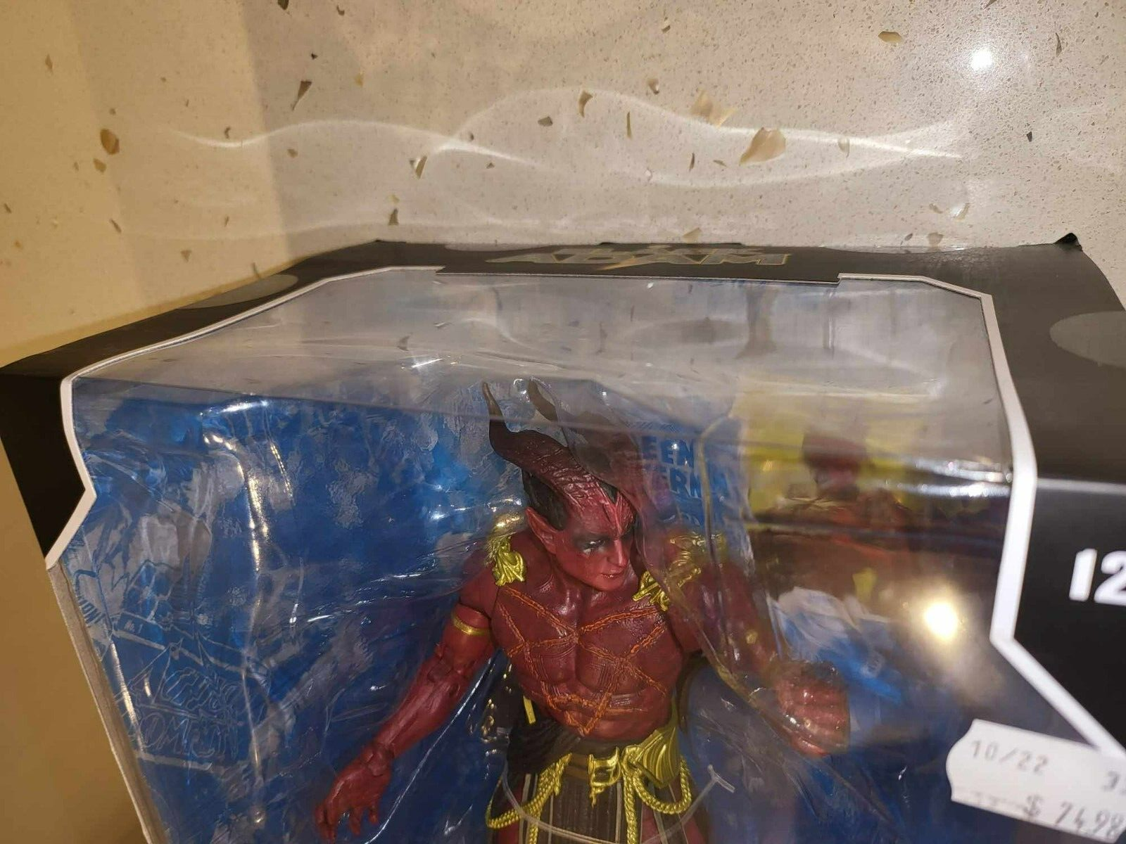 DC Multiverse Black Adam Sabbac Toys. 10" New Sealed