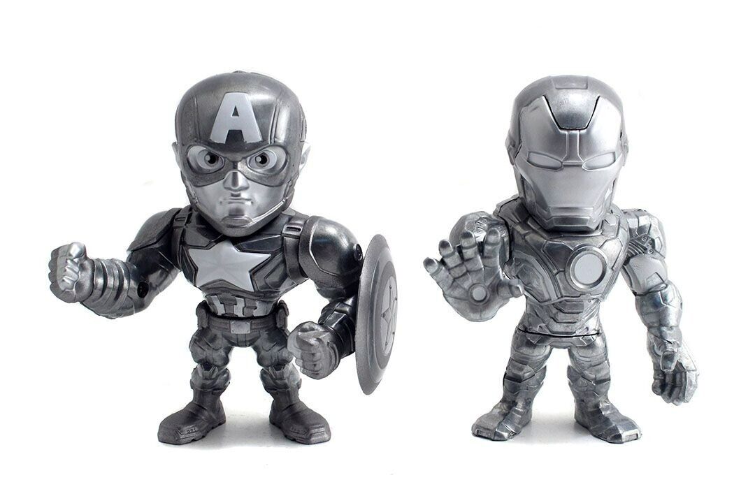 Captain America 3: Civil War  Iron Man & Captain America US Exclusive 4" Bare...