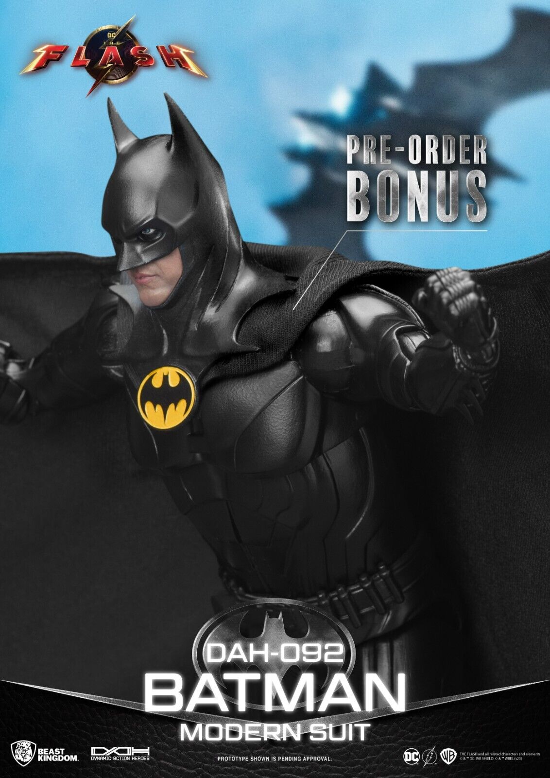 FLASH MOVIE DAH-092 DYNAMIC 8-CTION BATMAN MODERN SUIT AF