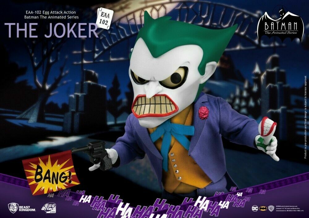 Batman the Animated Series: The Joker Egg Attack Action Figure - Beast Kingdom