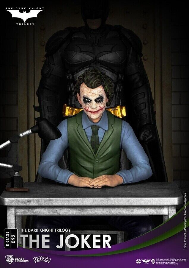 Beast Kingdom D-Stage Dark Knight Trilogy Joker NEW