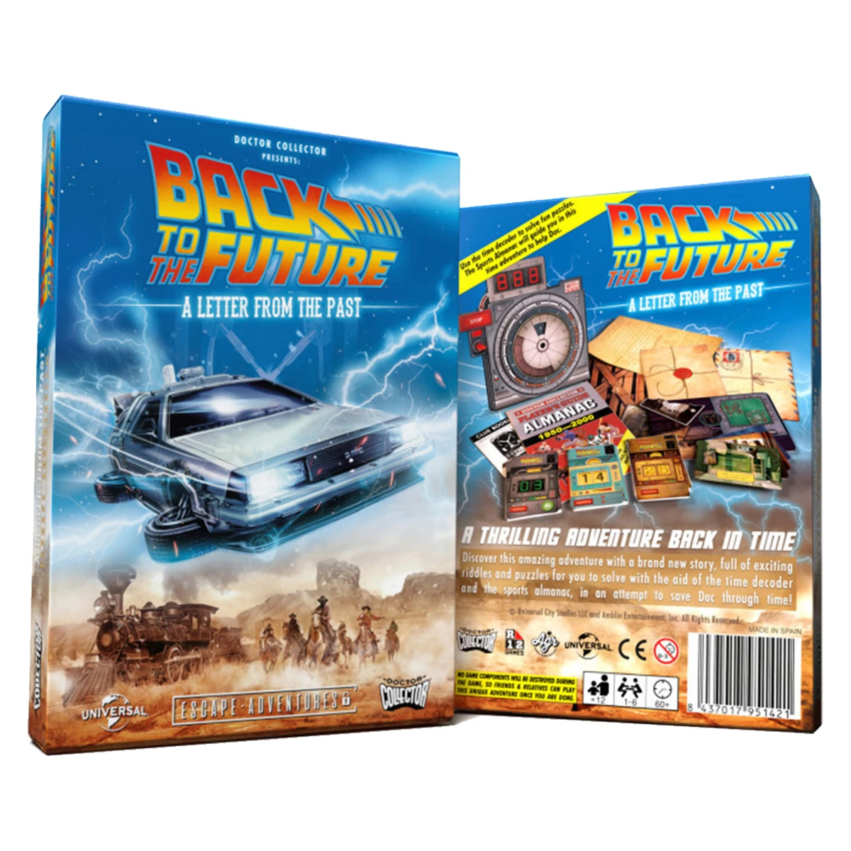 Back to the Future A Letter From the Past Escape Room Adventures - NEW