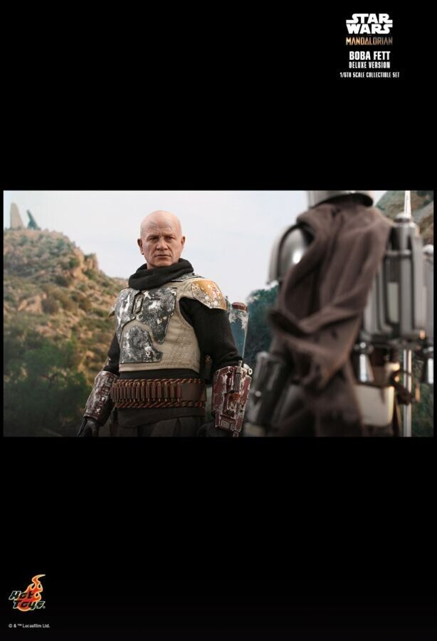 Star Wars: The Mandalorian - Boba Fett Deluxe 1 To 6 Scale 12Inch Action Figure