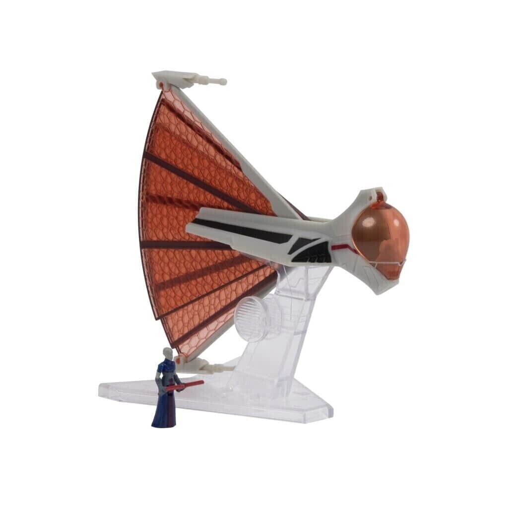 STAR WARS Micro Galaxy Squadron 3" Vehicle & Figure Asajj Ventress's Ginivex NEW