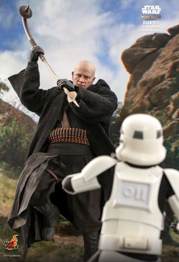 Star Wars: The Mandalorian - Boba Fett Deluxe 1 To 6 Scale 12Inch Action Figure