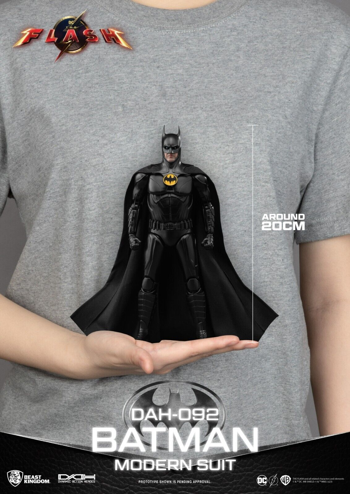FLASH MOVIE DAH-092 DYNAMIC 8-CTION BATMAN MODERN SUIT AF