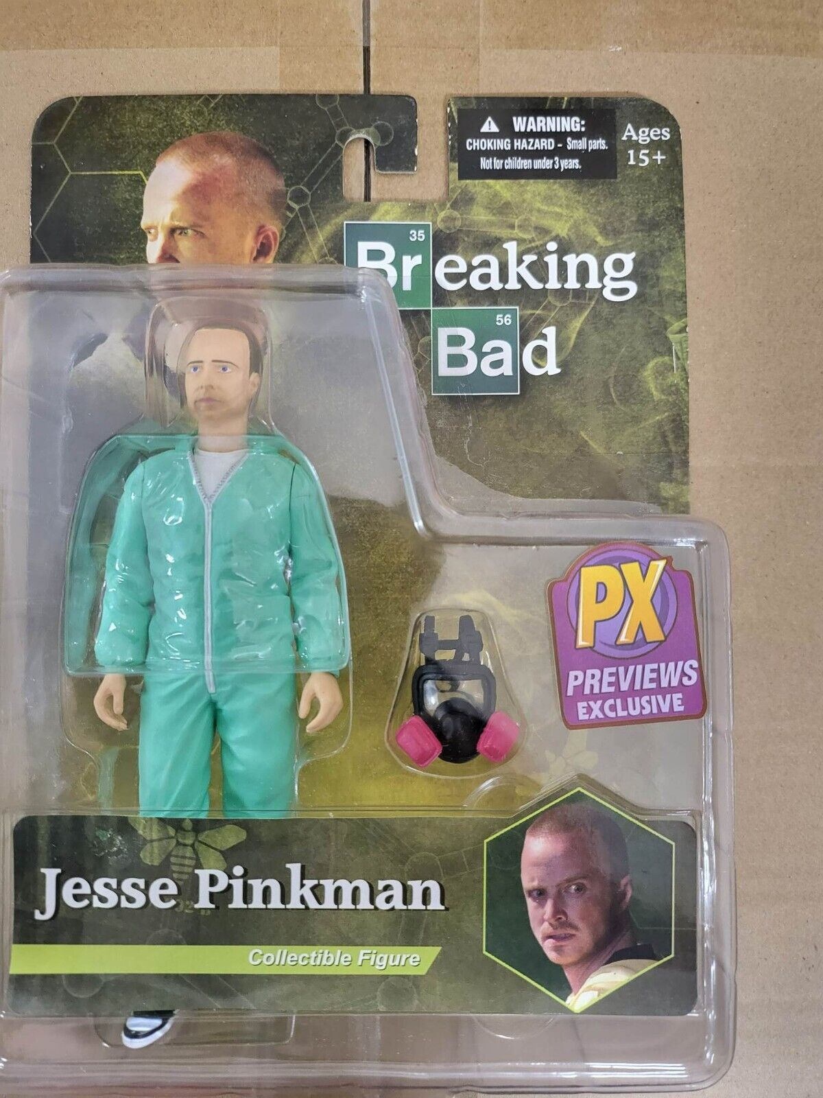Breaking Bad - Jesse Pinkman 6" Blue Hazmat Exclusive Action Figure - NEW