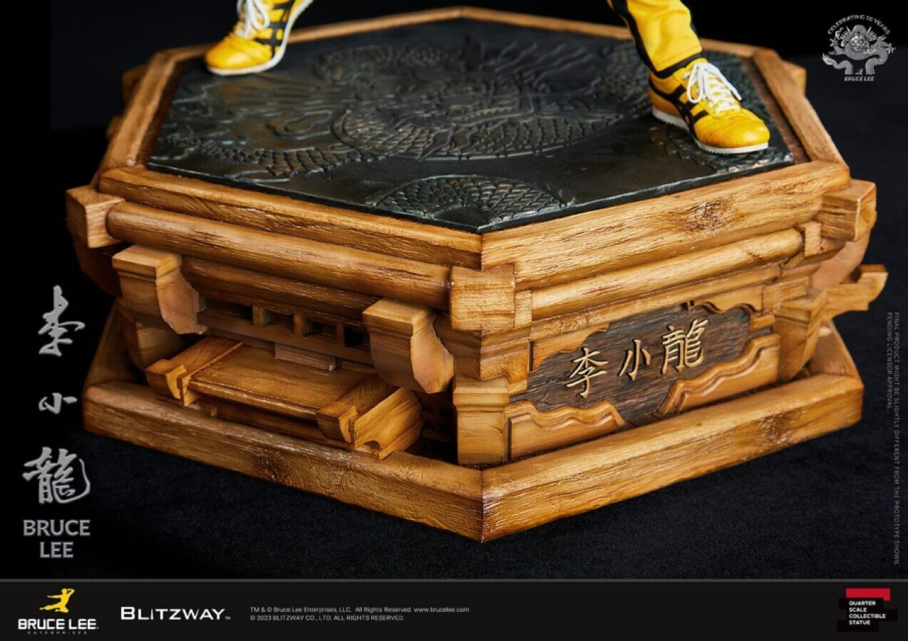 Bruce Lee - 50th Anniversary 1:4 Tribute Statue 55 cm BLITZWAY Pre-Order Jun2024