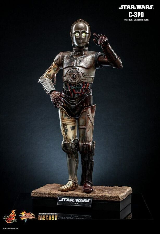 Star Wars -C-3PO Attack of the Clones 1:6 Scale 12" Diecast Act-Figure Pre-Order