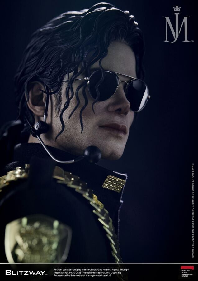 MJ - Michael Jackson - 1:4 Scale Statue Limited Stock Pre-Order July 2024