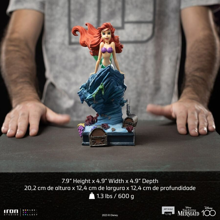 Little Mermaid (1989) - Ariel 1:10 Statue NEW Out Now Limited Stock