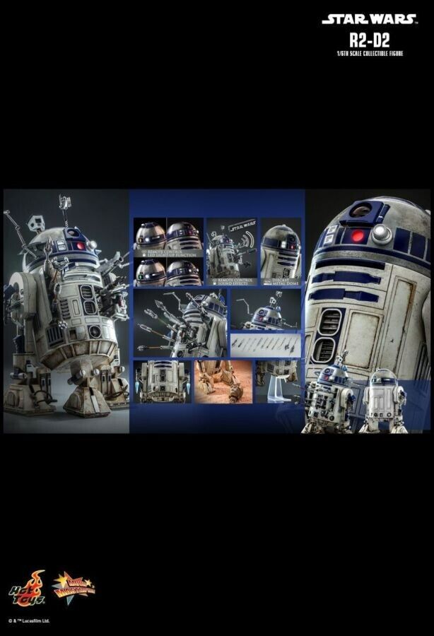 Star Wars - R2-D2 Attack of the Clones 1:6 Scale Action Figure - NEW