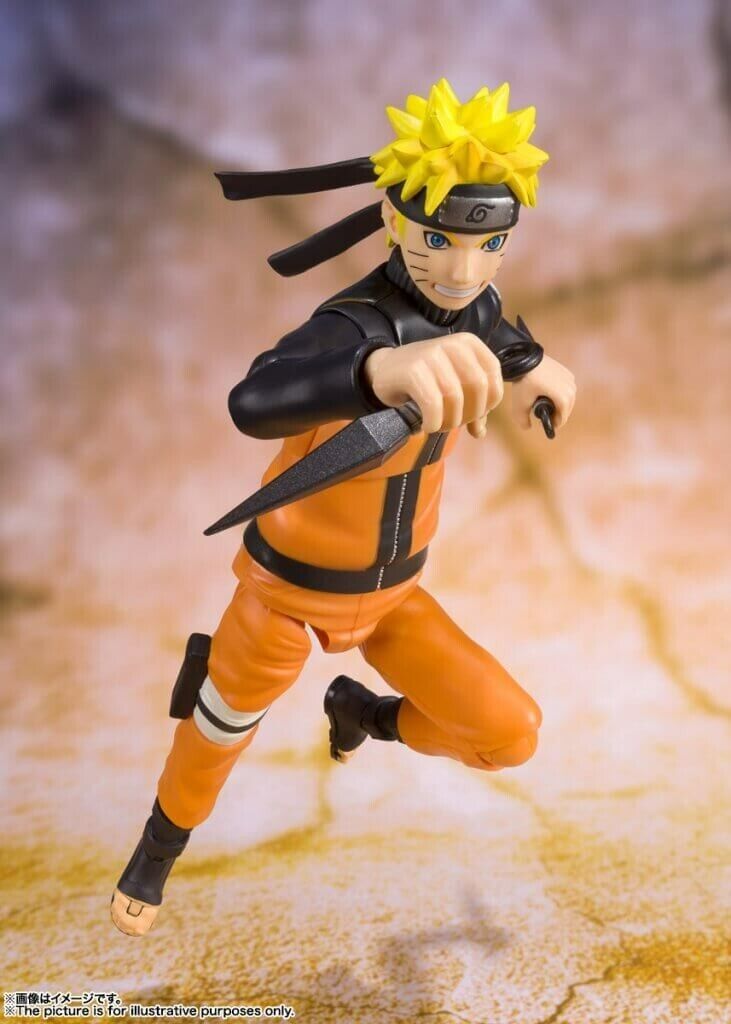 Naruto Shippuden NARUTO UZUMAKI BST AXN 5" Loyal Subject Figure NEW