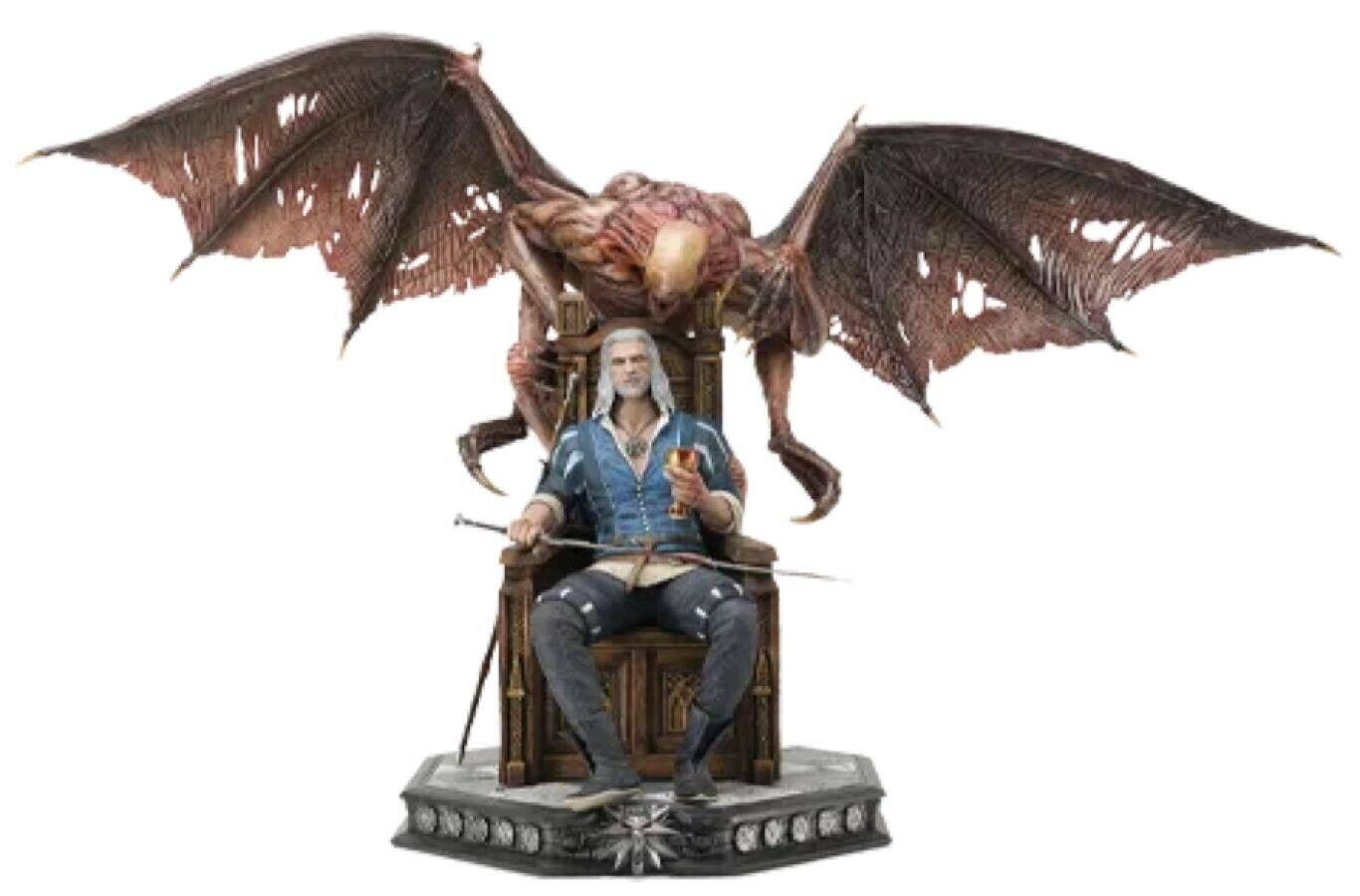 The Witcher 3: Wild Hunt - Geralt 1:4 Scale Statue Pre Order November 2023