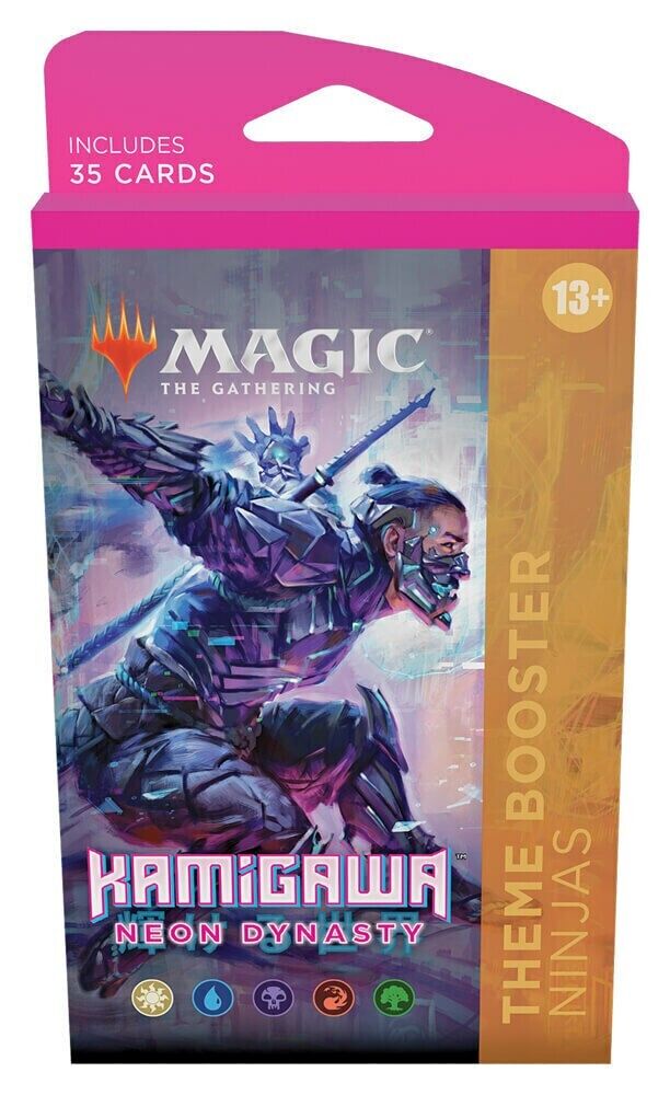 Magic the Gathering MTG Kamigawa Neon Dynasty Theme Booster Box (12 Boosters)