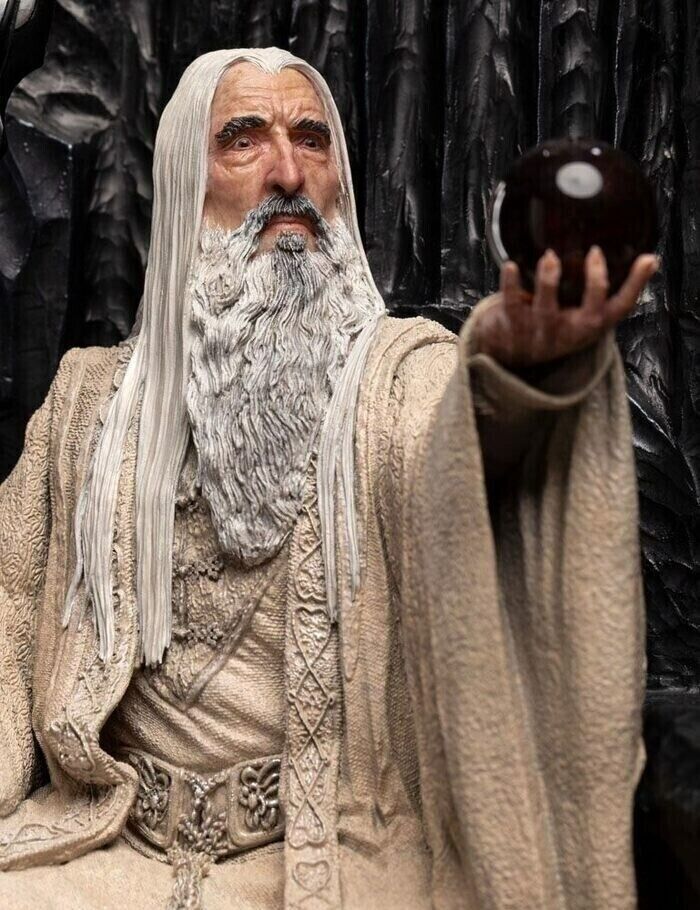 The Lord of the Rings Saruman the White on Throne 1:6 Scale Statue  [WET03269]