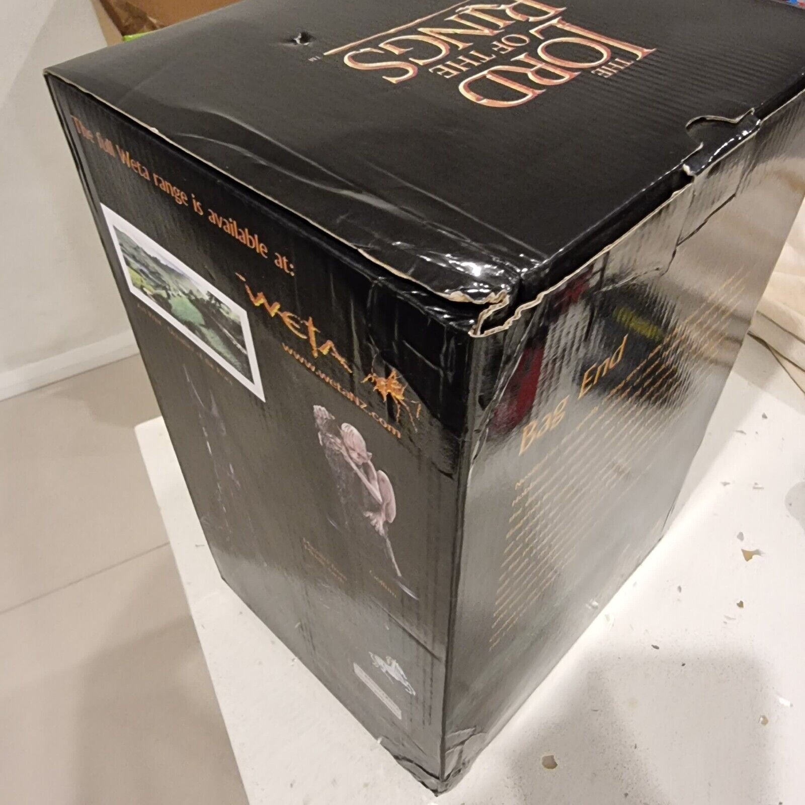 The lord of the rings environment bag end (Open Edition) - NEW - But Damage Box