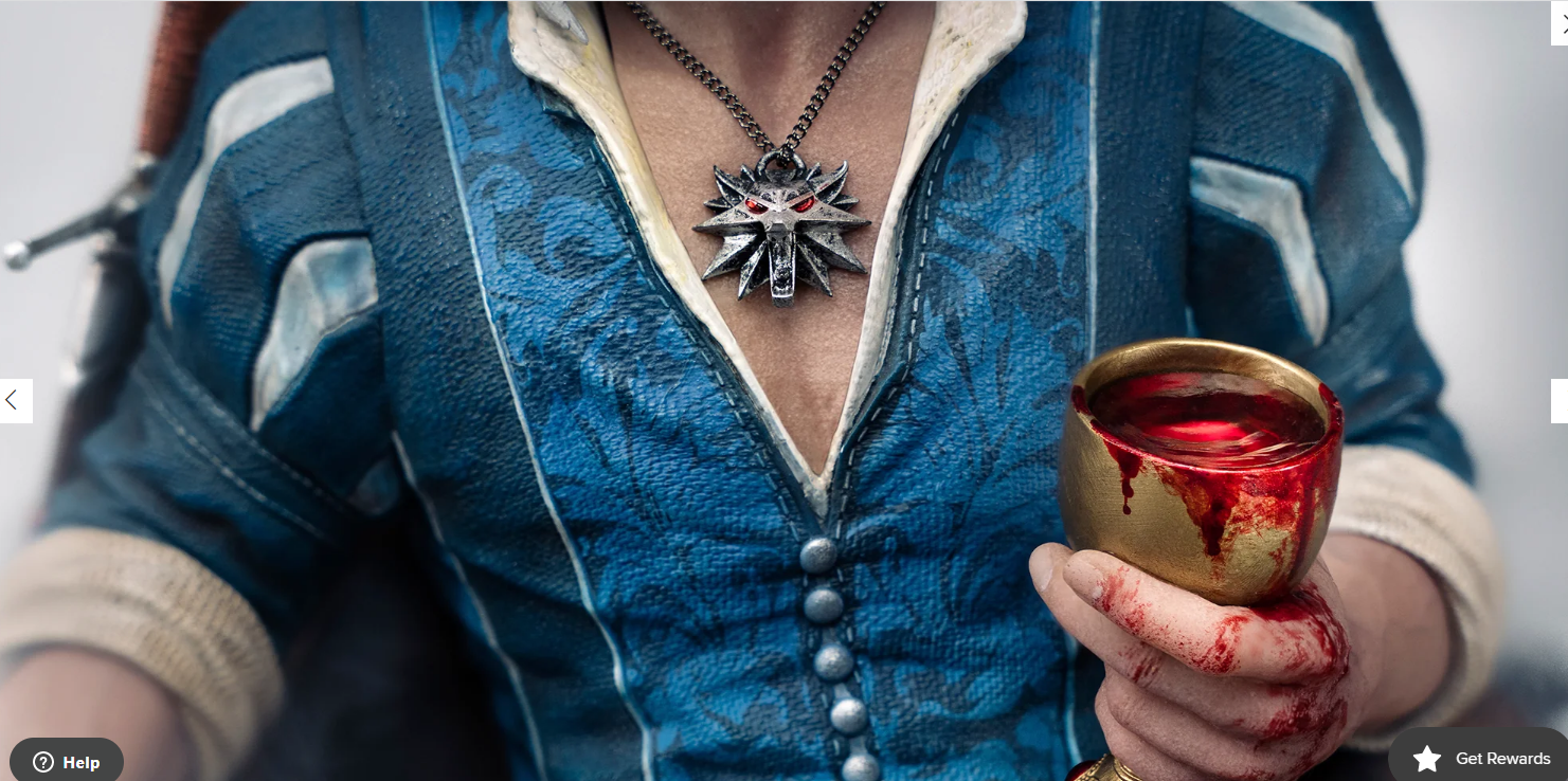 The Witcher 3: Wild Hunt - Geralt 1:4 Scale Statue Pre Order November 2023