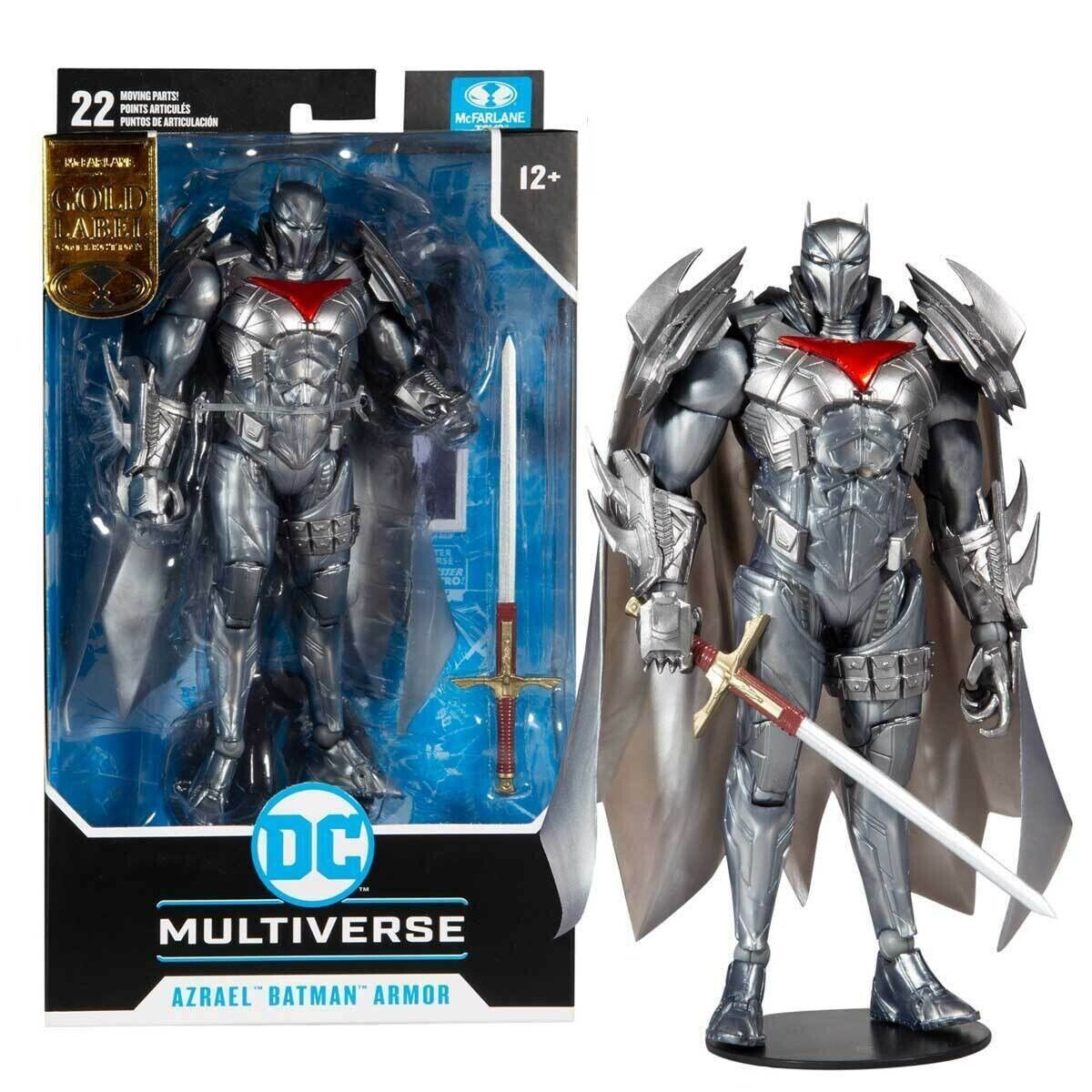 DC Multiverse McFarlane Toys 7" Action Figure - Azrael Batman Armor (Gold Label)