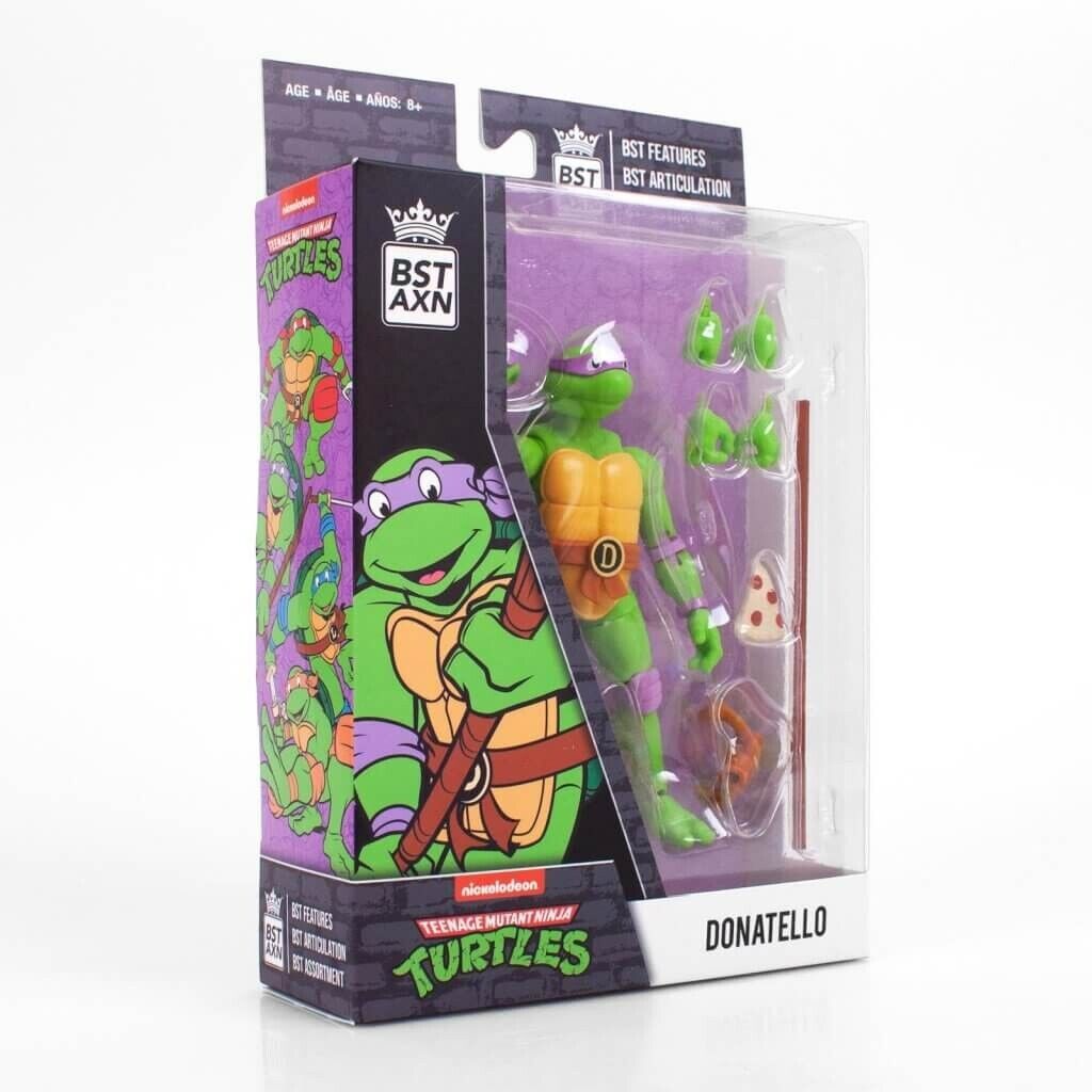 TEENAGE MUTANT NINJA TURTLES Donatello BST AXN 5"Loyal Subject Action Figure NEW