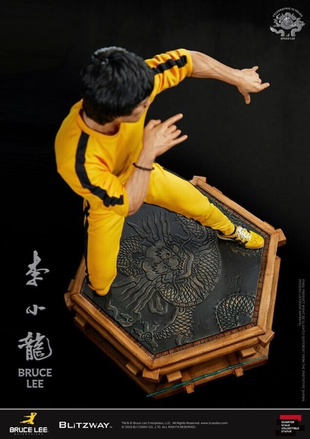 Bruce Lee - 50th Anniversary 1:4 Tribute Statue 55 cm BLITZWAY Pre-Order Jun2024