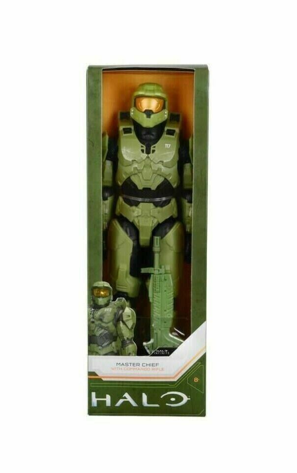 HALO Infinite World of Halo Master Chief w/ Commando Rifle Action Figure 12" NEW