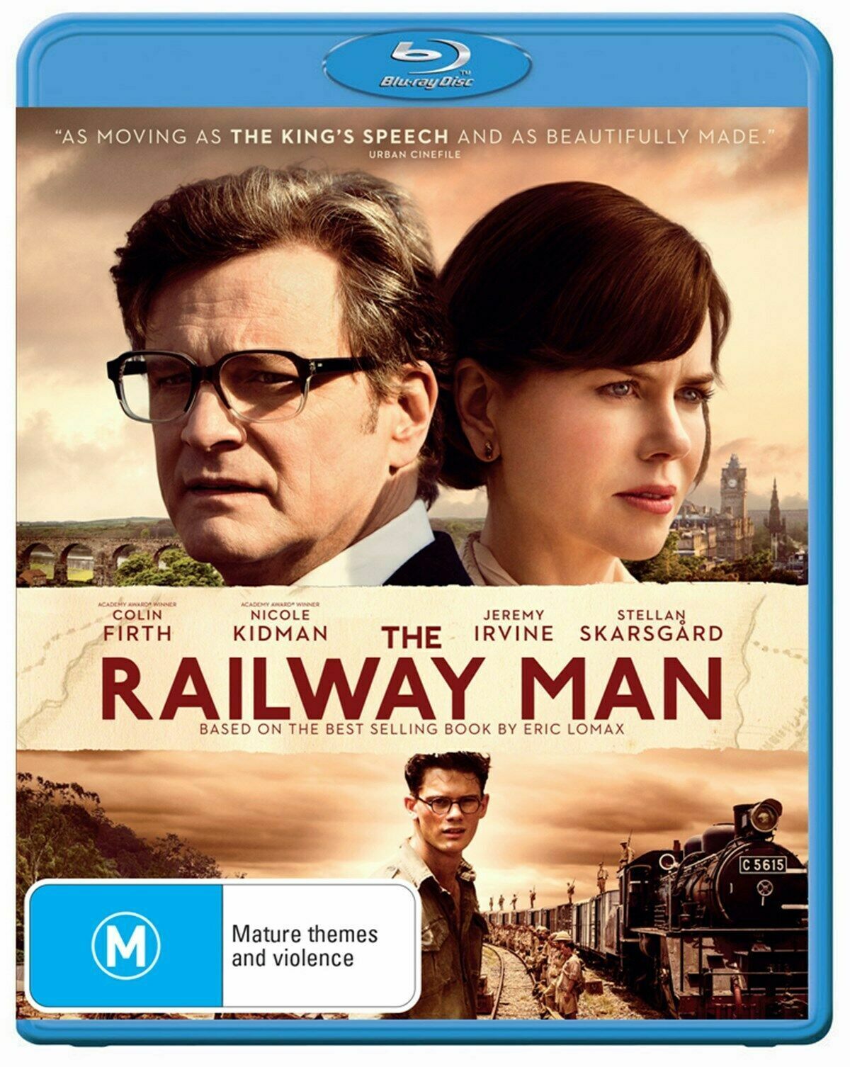 The Railway Man (Blu-ray,2014) Region B NEW+SEALED