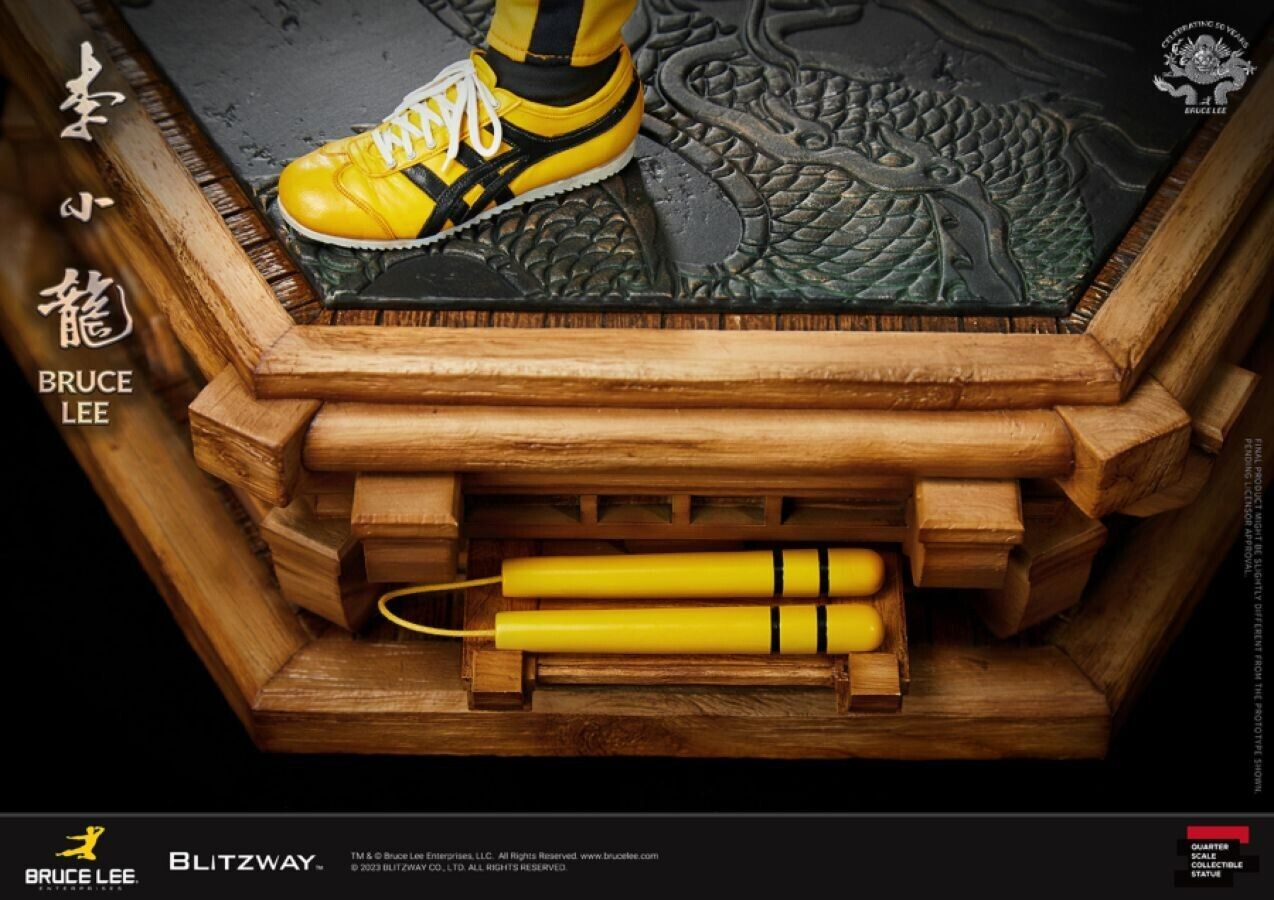 Bruce Lee - 50th Anniversary 1:4 Tribute Statue 55 cm BLITZWAY Pre-Order Jun2024